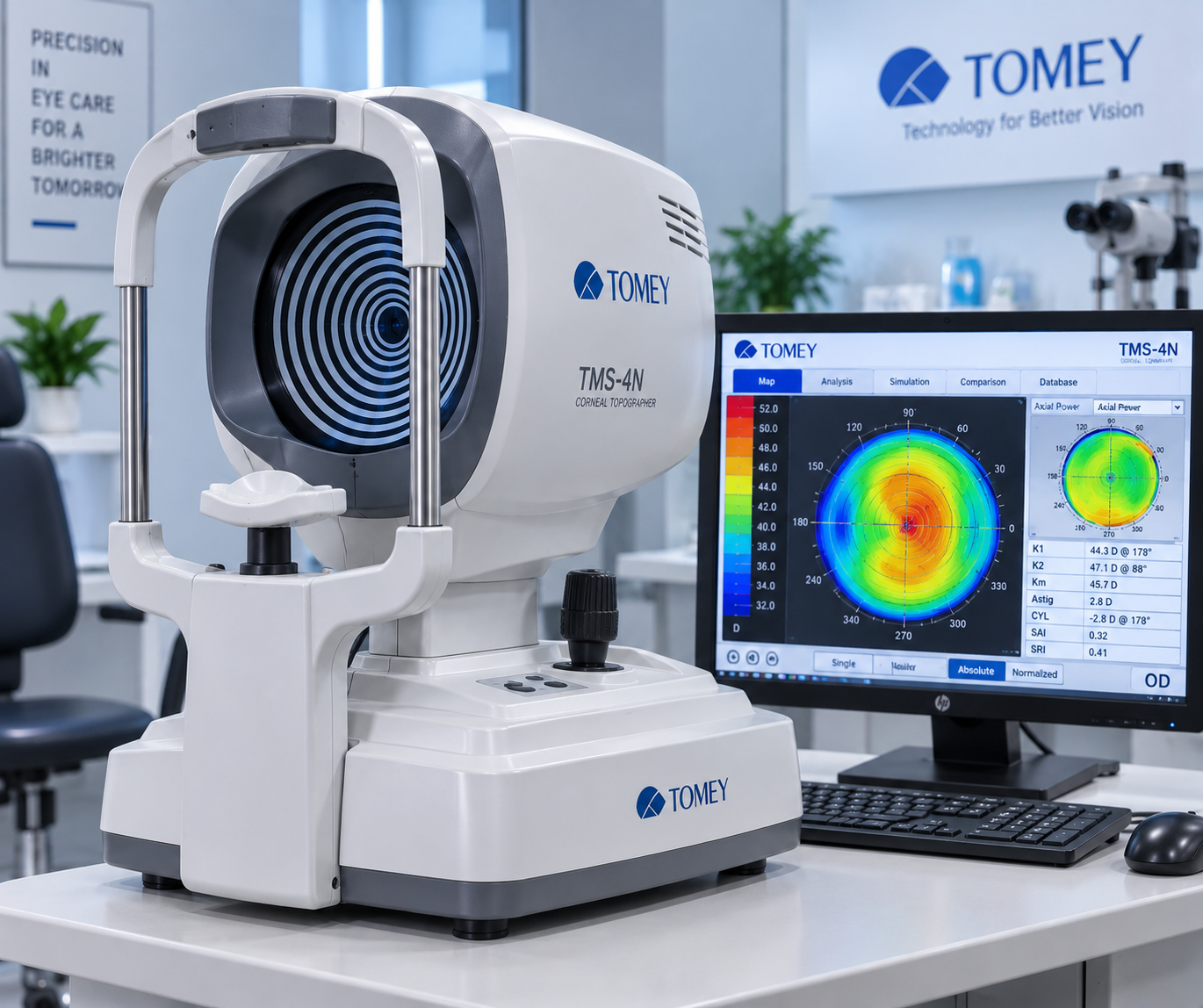 TOMEY Topography Machine