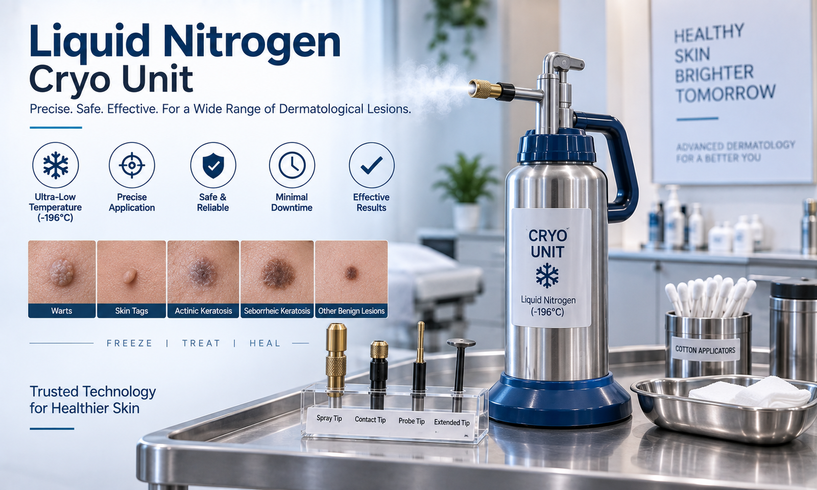 Liquid Nitrogen Cryo Unit
