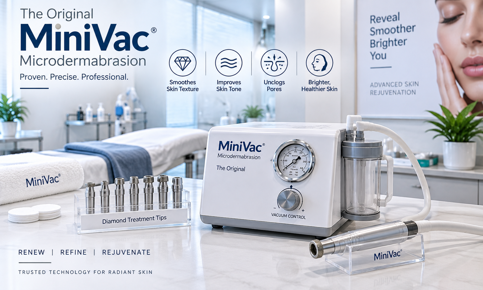 The Original MiniVac Microdermabrasion
