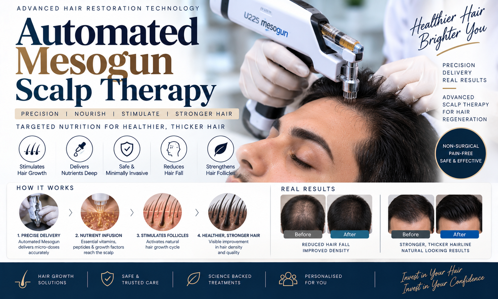 मेसोगन मेझोथेरपी (Automated Mesogun Scalp Therapy)